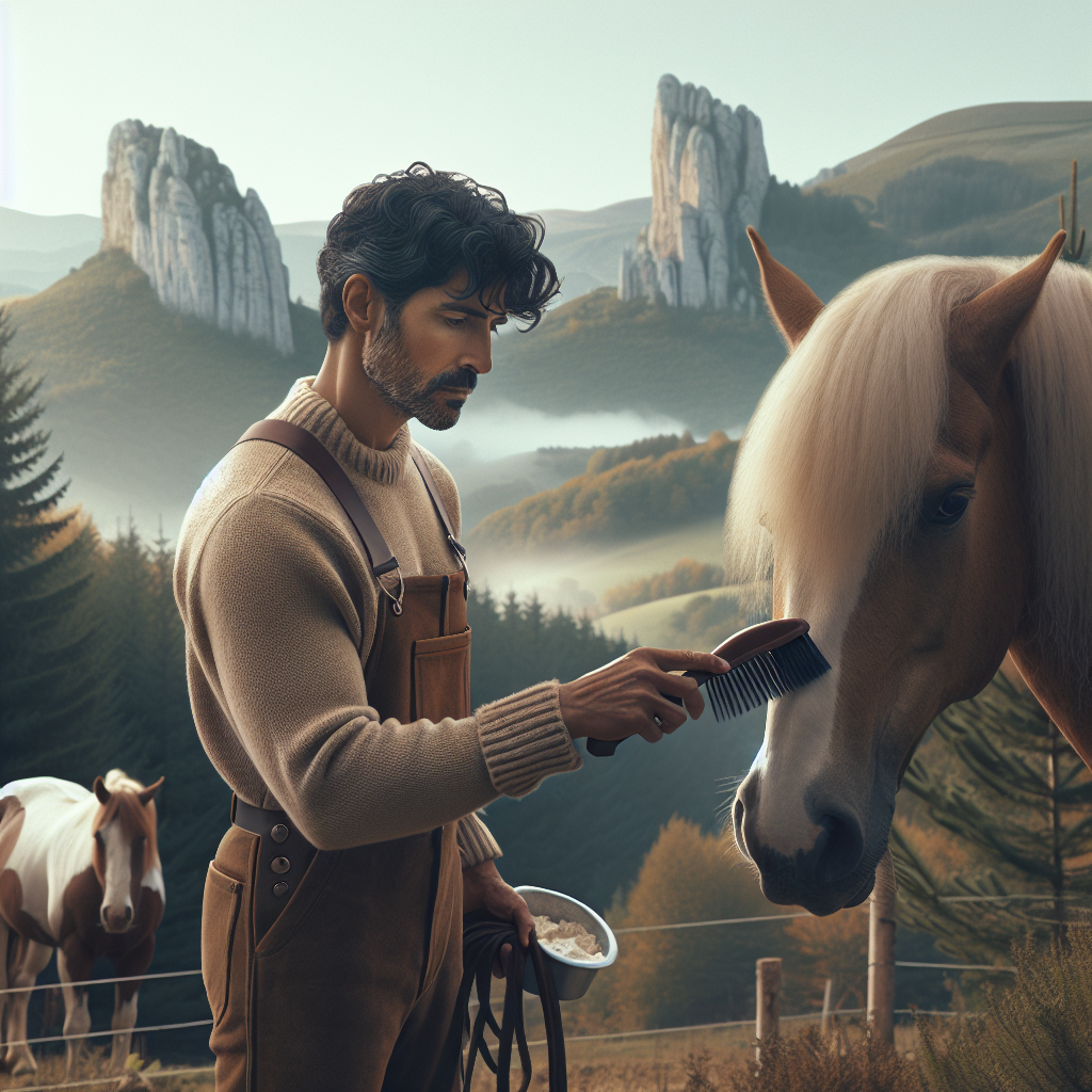 Cuidado de caballos en Navarra