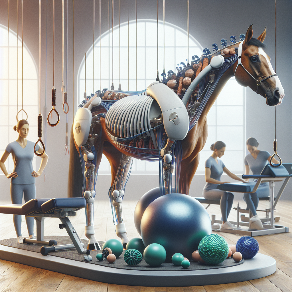 Fisioterapia para caballos