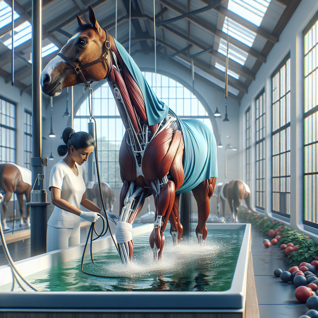 Rehabilitación de caballos lesionados